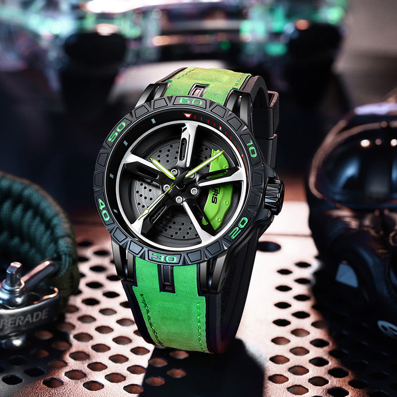 Black Face Tape Rotating Luminous Steel Dominator