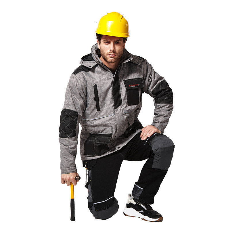 Winter Cotton Wear-resistant Labor Insurance Electrician Overalls