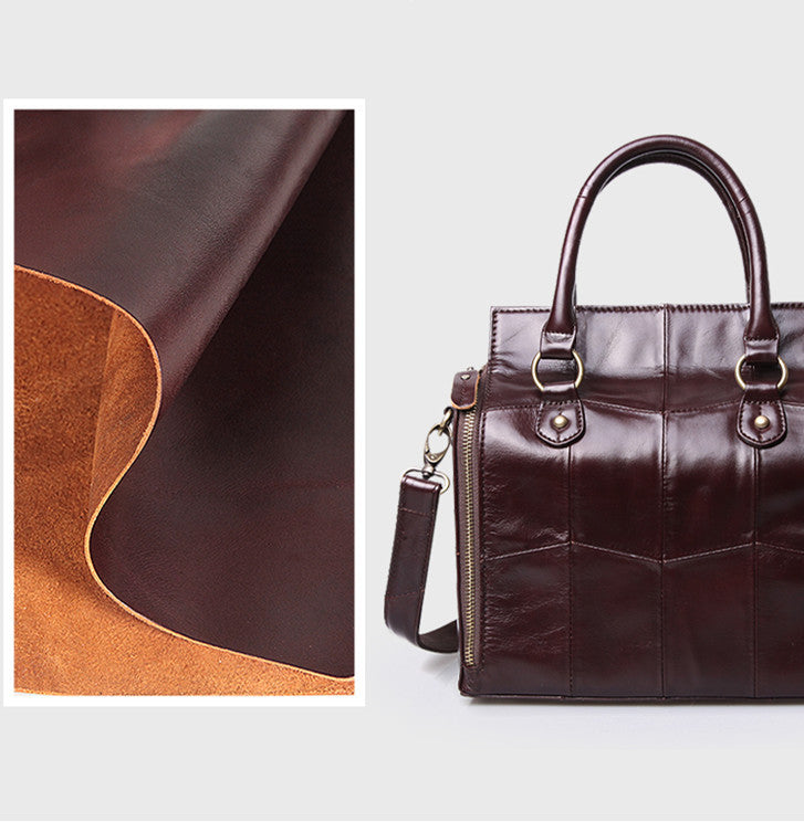 Bohemian Brown Leather Tablet Bag Luxury Clothing Find High-End Fashion Online