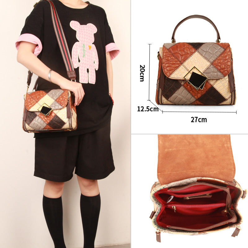 Bohemian Brown Leather Tablet Bag Luxury Clothing Find High-End Fashion Online - Designer New New Colors