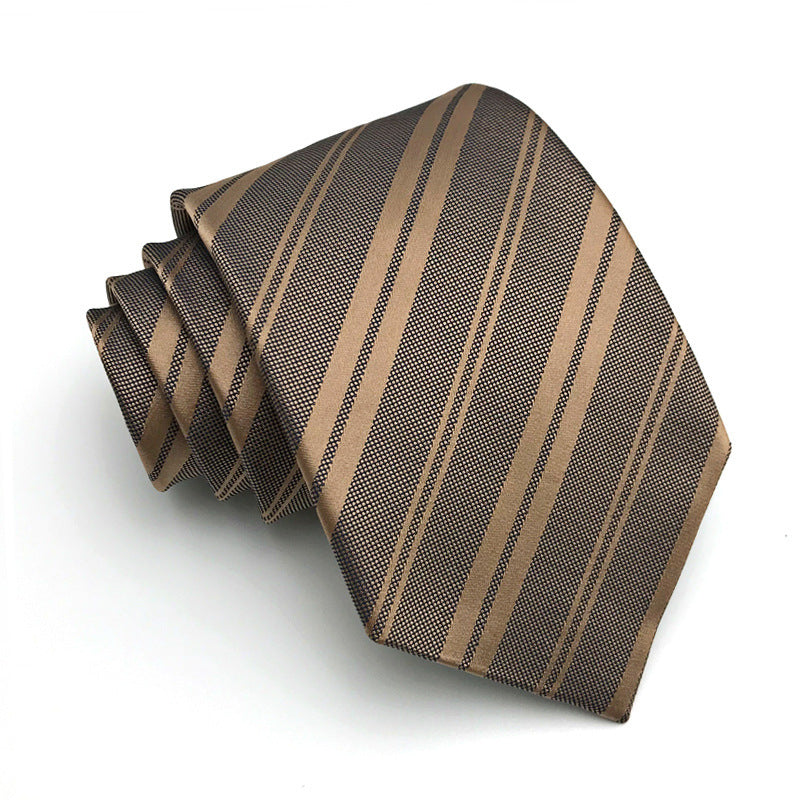 Tie Men’s Formal Wear Business Stripes Business Shirt