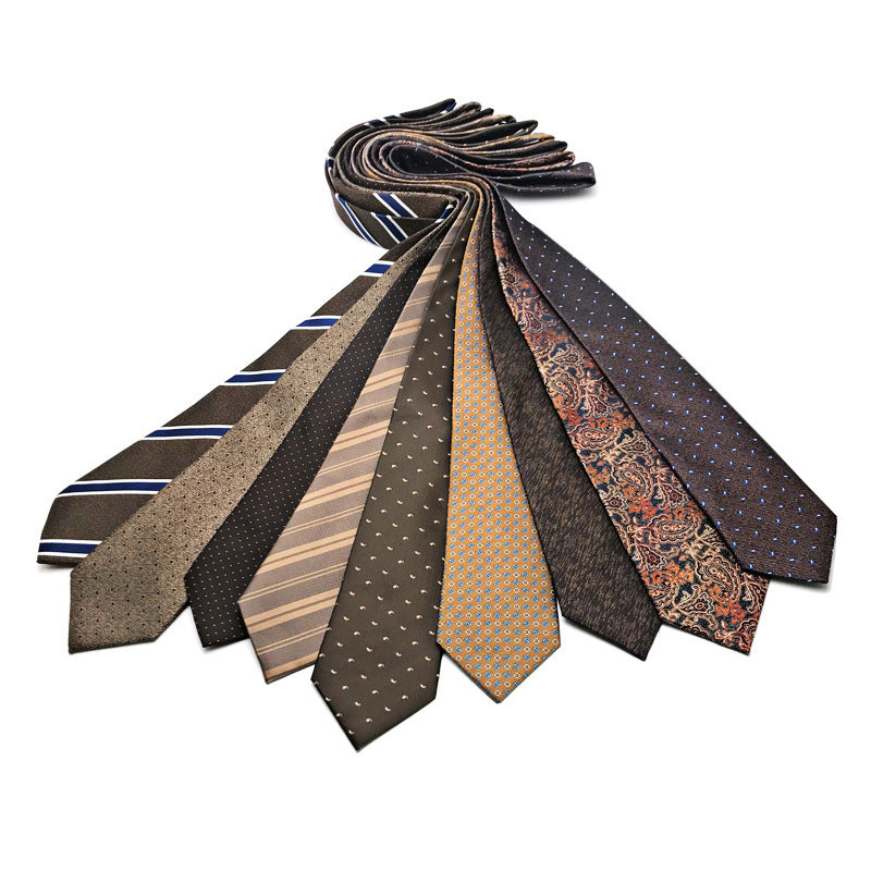 Tie Men’s Formal Wear Business Stripes Business Shirt