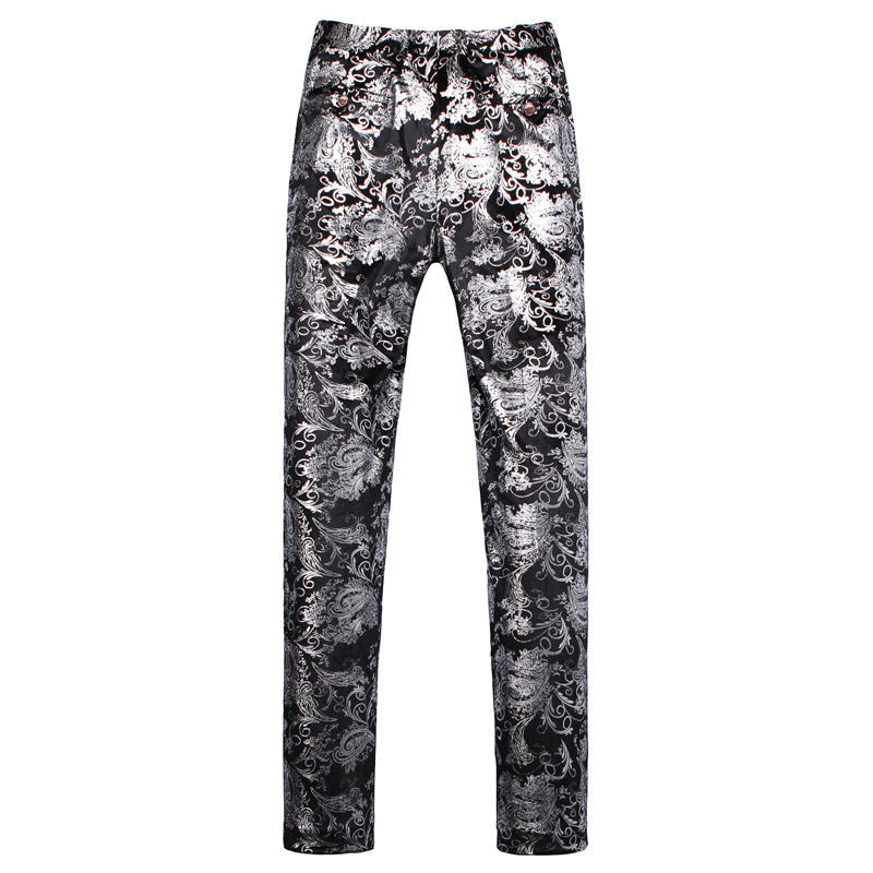 Large Size European And American British Style Men’s Casual Pants - Picture color / 48