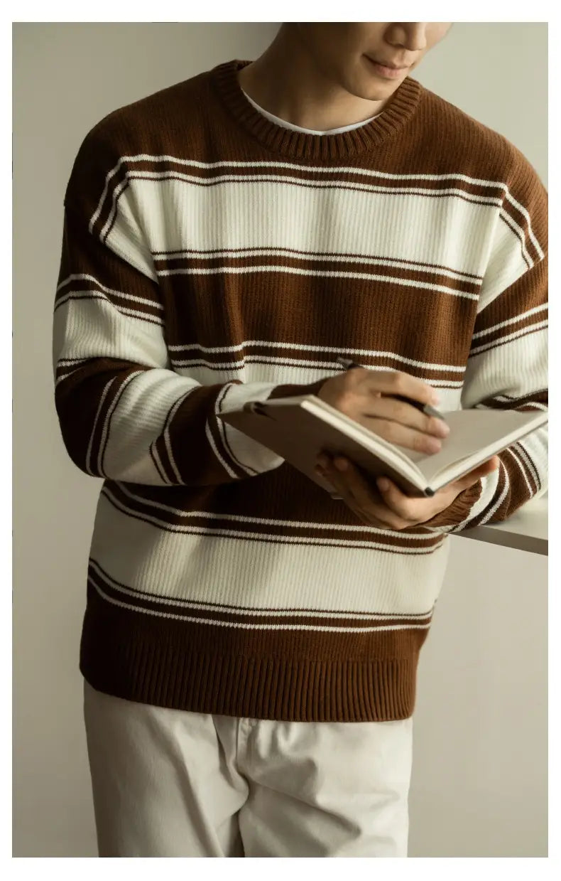 Loose Trendy Knitwear Top For Men