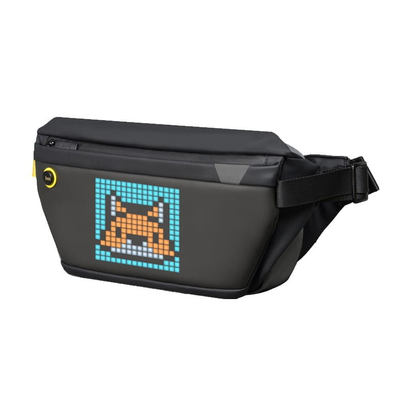 Men’s LED Screen Pixel Crossbody Shoulder Bag