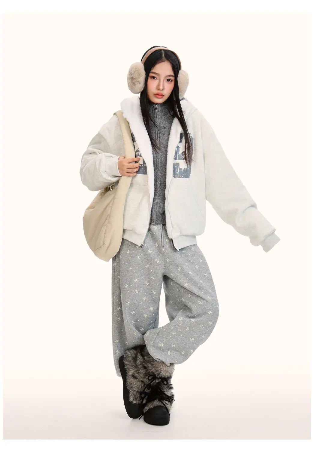 Loose Double-sided Wear Velvet Padded Thickened Sweater