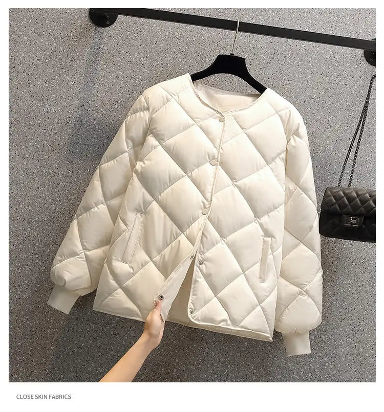 Short Down Jacket Women’s Winter Korean Style Lightweight