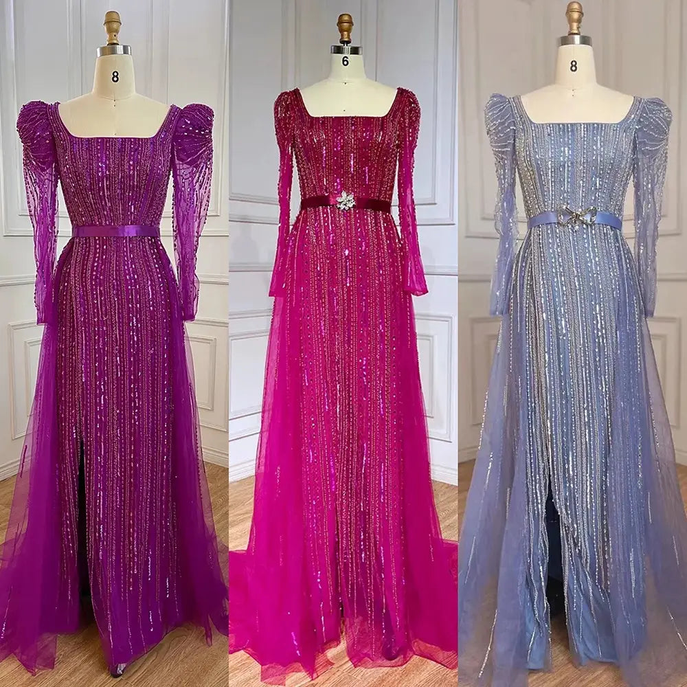 Rose Red Host Performance Evening Dress