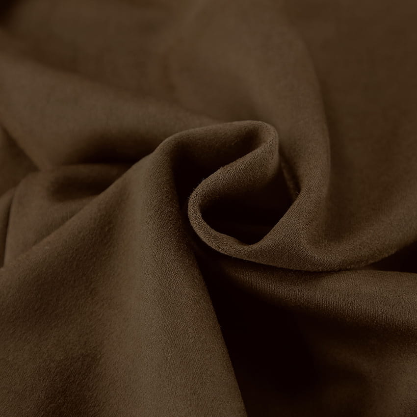 Brushed Velvet Retro Lapels Loose Suede Jacket
