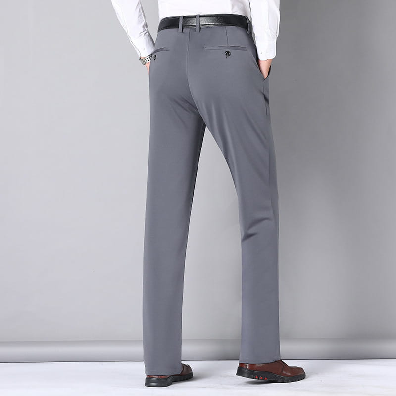 Loose Straight Men’s Business Casual Pants