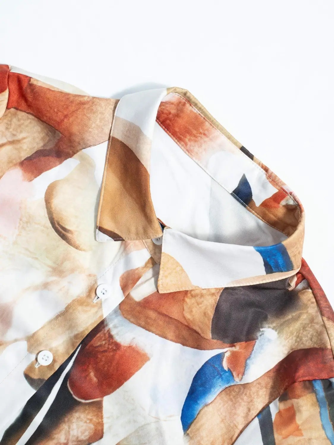 Loose Digital Printing Lantern Long Sleeve Shirt For Women