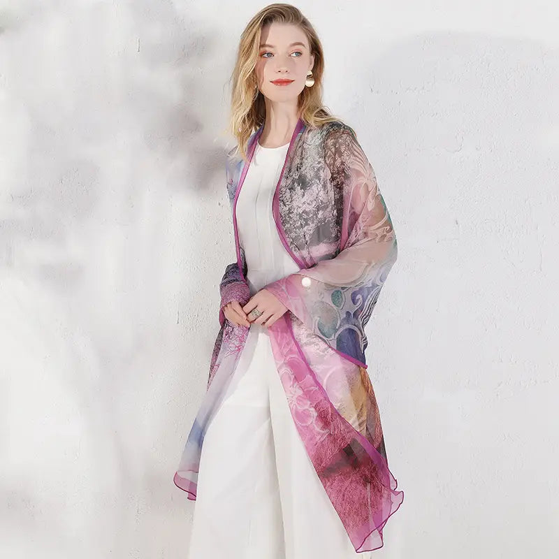 Versatile Scarf Long Sun Protection Shawl