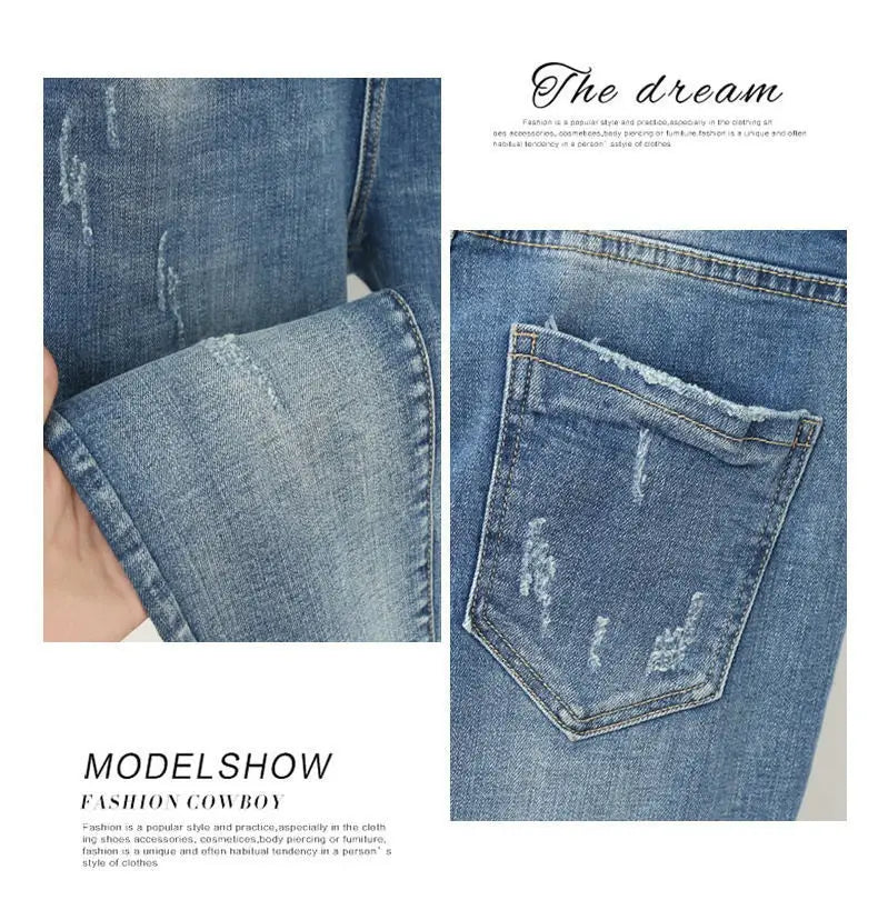 Oversized Jeans Women’s Loose High Waist Harem Pants