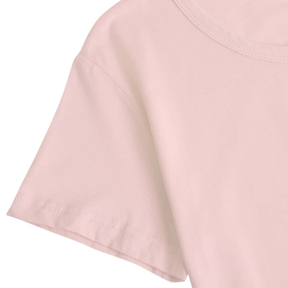 Letter Puppy Printed Short-sleeved Top