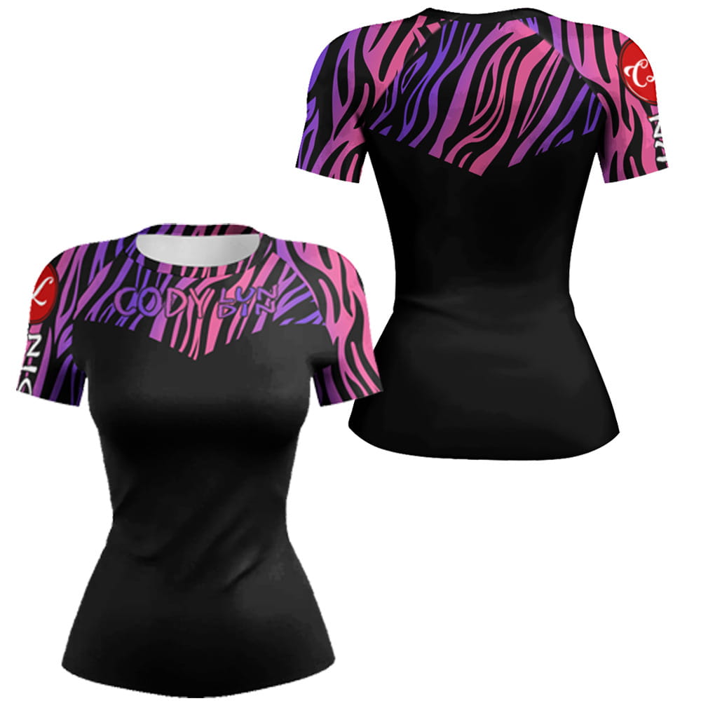 Women’s Sports And Leisure Fitness Breathable Round Neck Short Sleeve