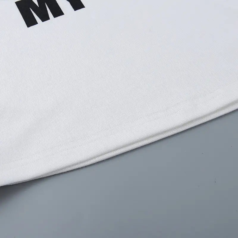 Casual Slim Fit All-match Letters Printed Minicoat