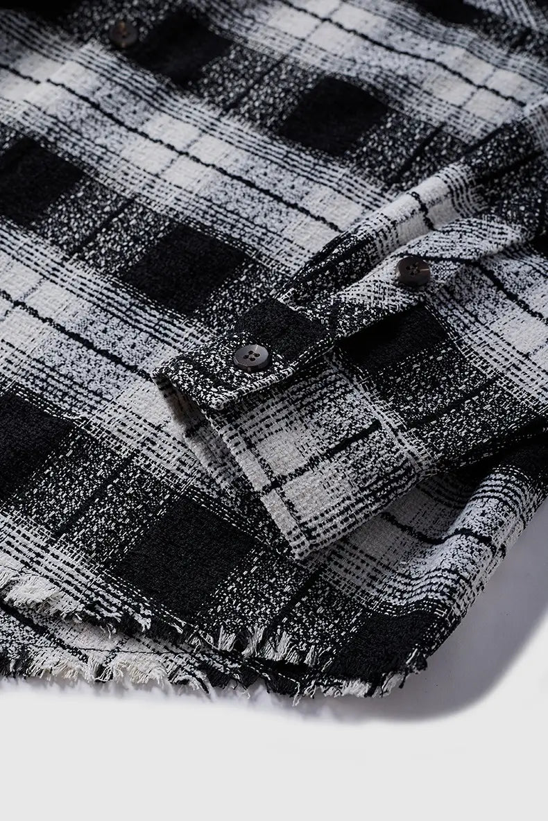 American Plaid Workwear Shirt Coat Shirt