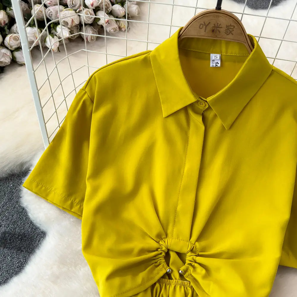 Summer French Minority Design Blouse Shirt For Women