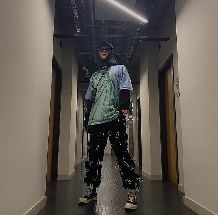 Functional drawstring slacks