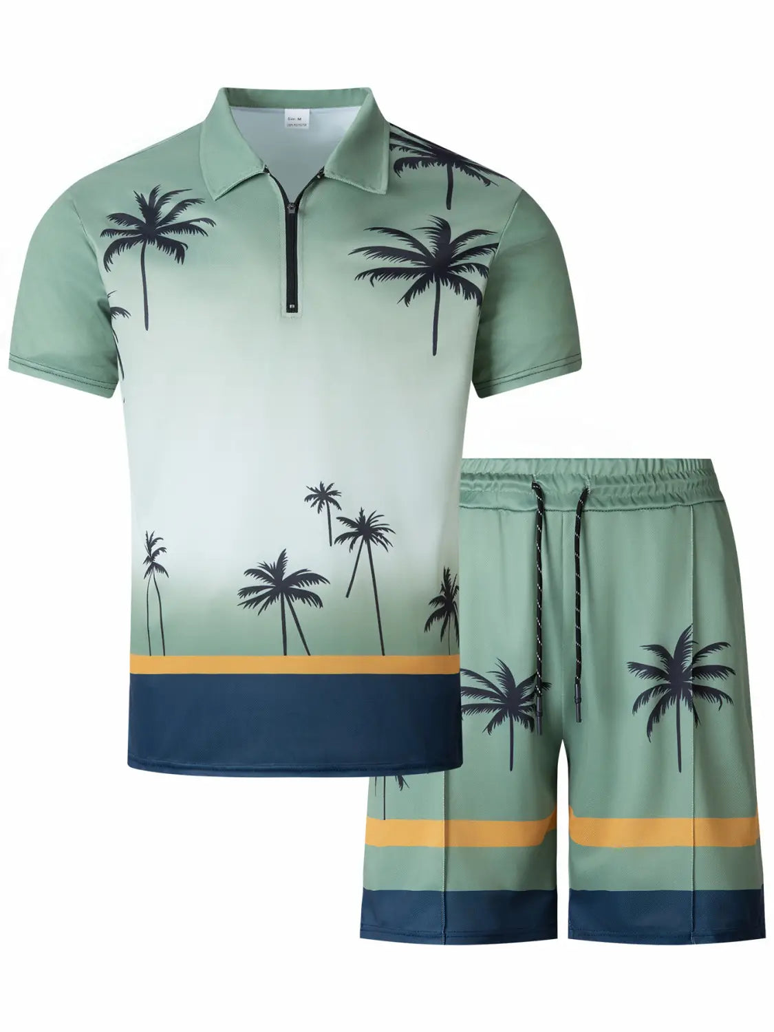 Short-sleeved Shorts Two-piece Sports And Leisure Men’s Suit