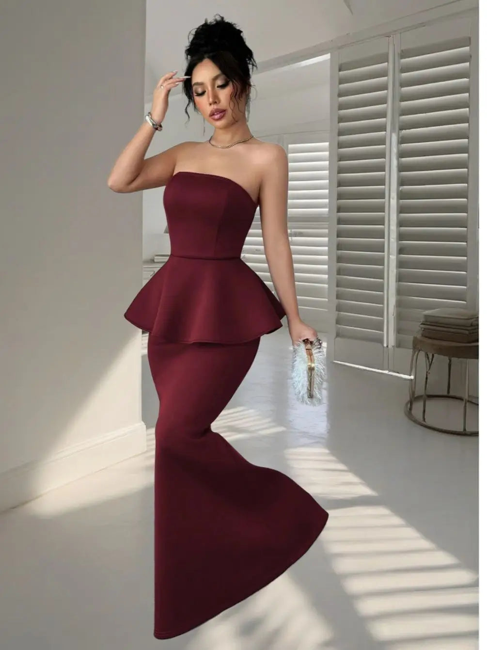 Sultry Sleeveless Skirt Global Luxury Fashion Online