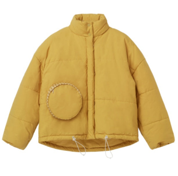 Women’s turtleneck small cotton clothing - Yellow / M
