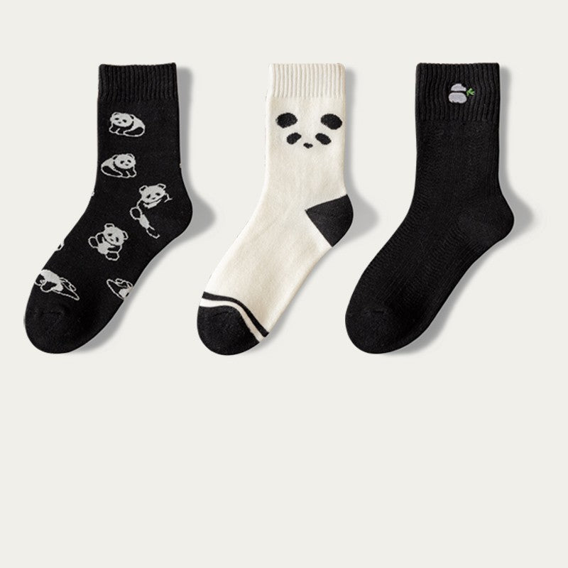 Cartoon Cute Cotton Tube Socks - Combination6 / 3pairs