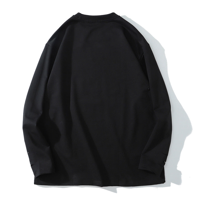 Loose two-dimensional cartoon long sleeves