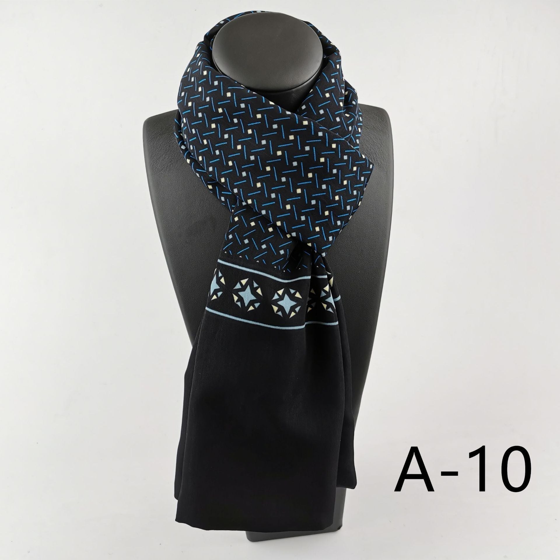 Men’s Double Layer Washed With Cashmere Scarf Warm - A 10 / 130