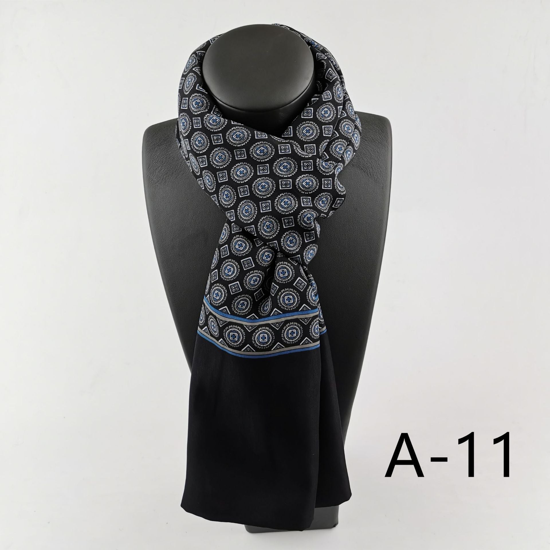 Men’s Double Layer Washed With Cashmere Scarf Warm - A 11 / 130