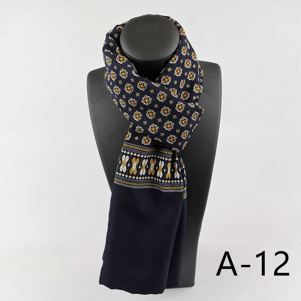 Men’s Double Layer Washed With Cashmere Scarf Warm - A 12 / 130