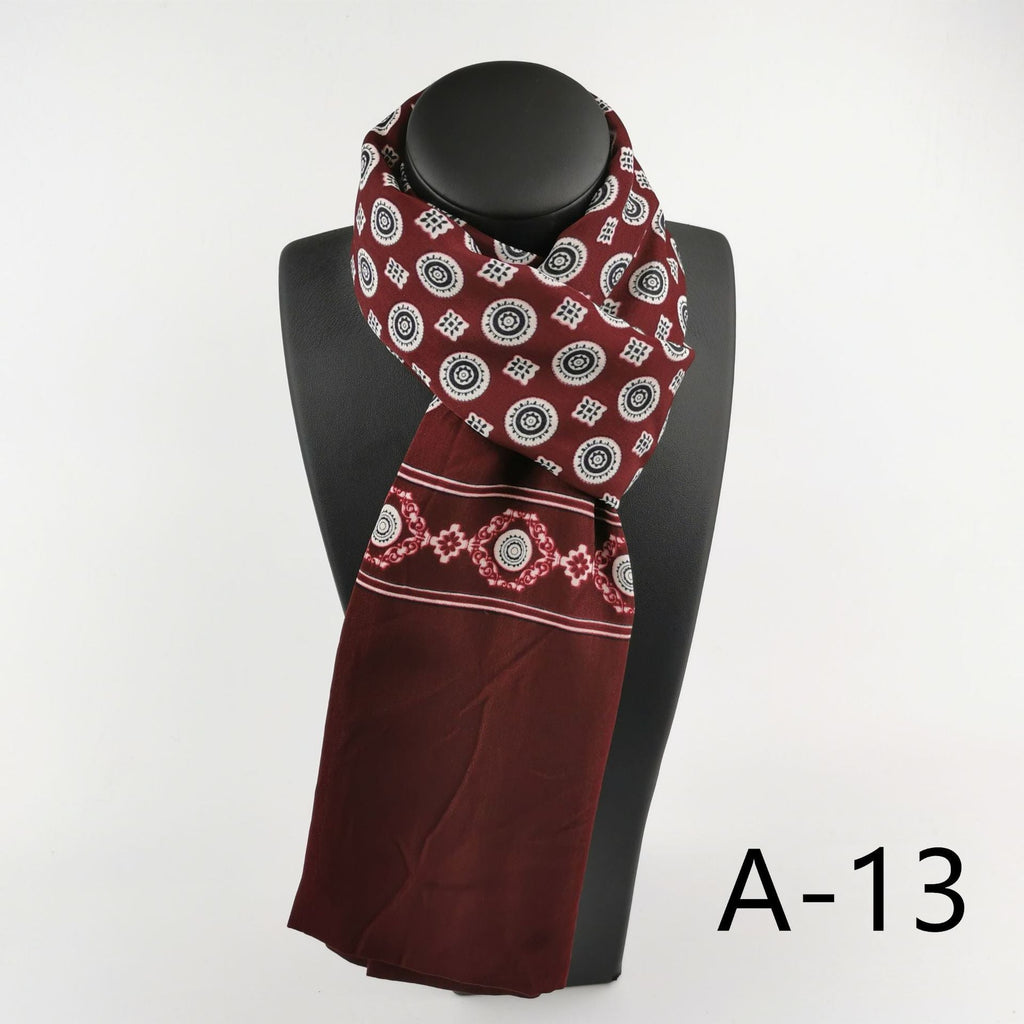Men’s Double Layer Washed With Cashmere Scarf Warm - A 13 / 130