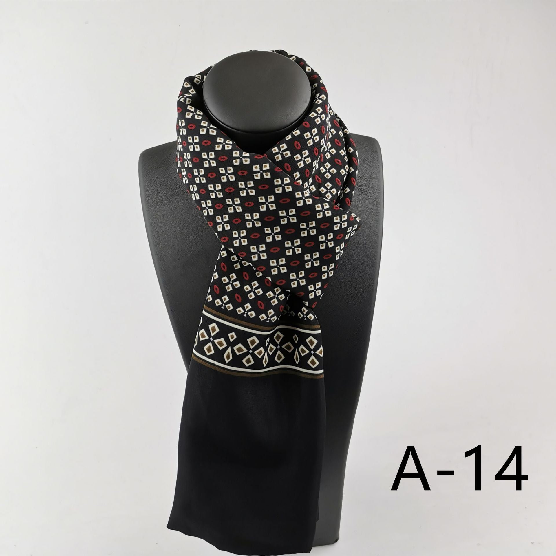 Men’s Double Layer Washed With Cashmere Scarf Warm - A 14 / 130