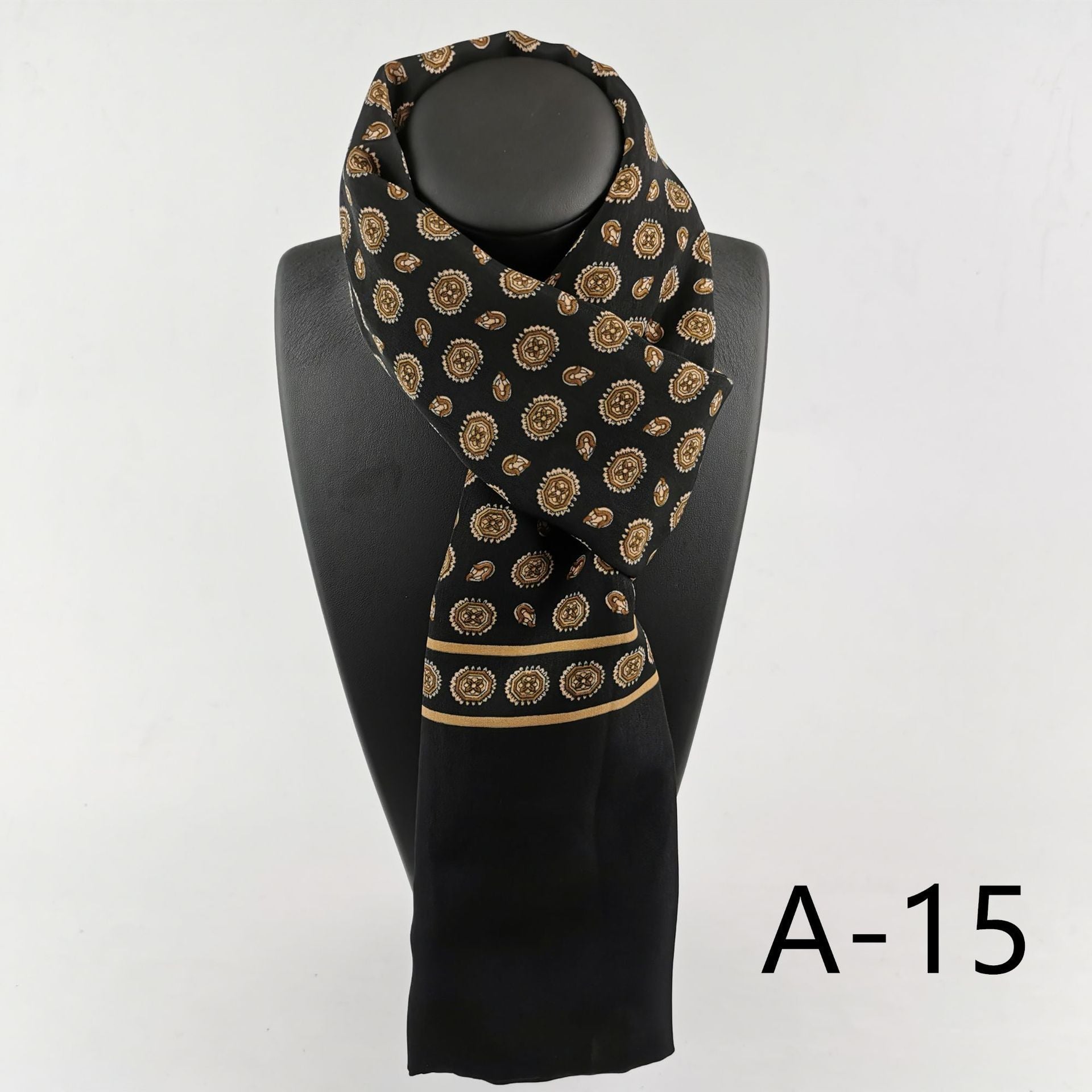 Men’s Double Layer Washed With Cashmere Scarf Warm - A 15 / 130