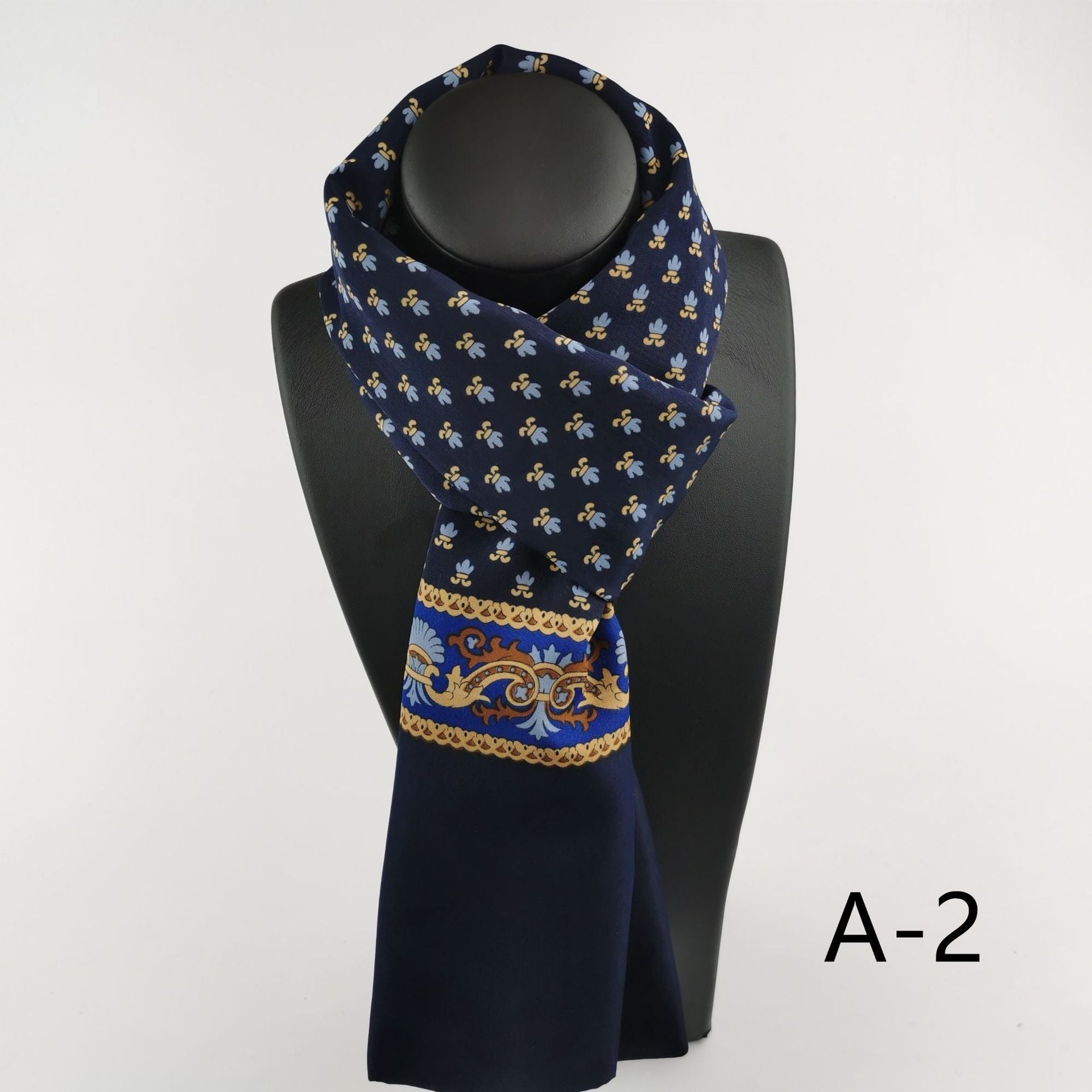 Men’s Double Layer Washed With Cashmere Scarf Warm - A 2 / 130