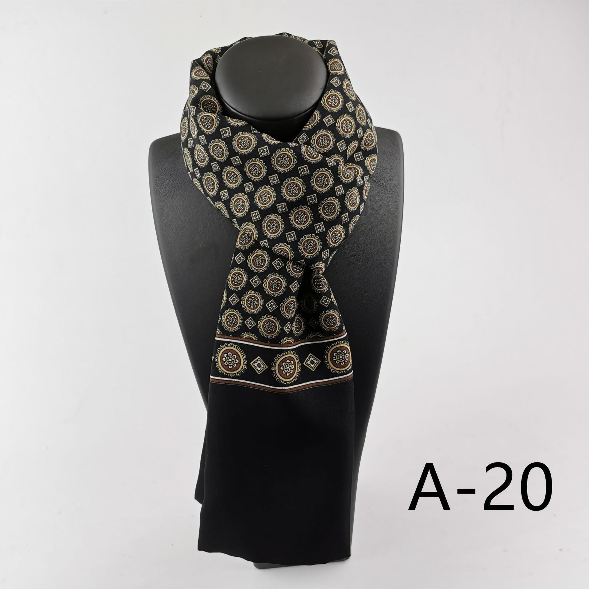 Men’s Double Layer Washed With Cashmere Scarf Warm - A 20 / 130