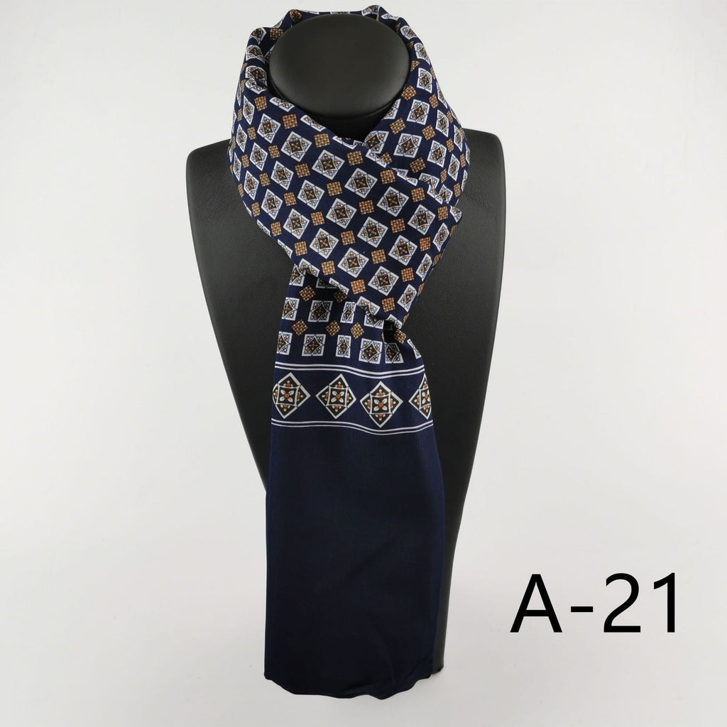Men’s Double Layer Washed With Cashmere Scarf Warm - A 21 / 130