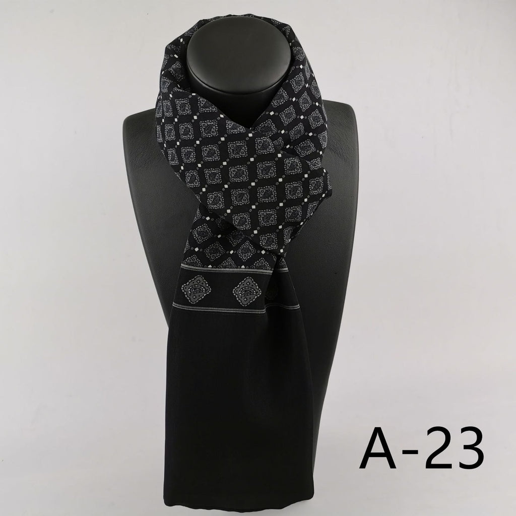 Men’s Double Layer Washed With Cashmere Scarf Warm - A 23 / 130