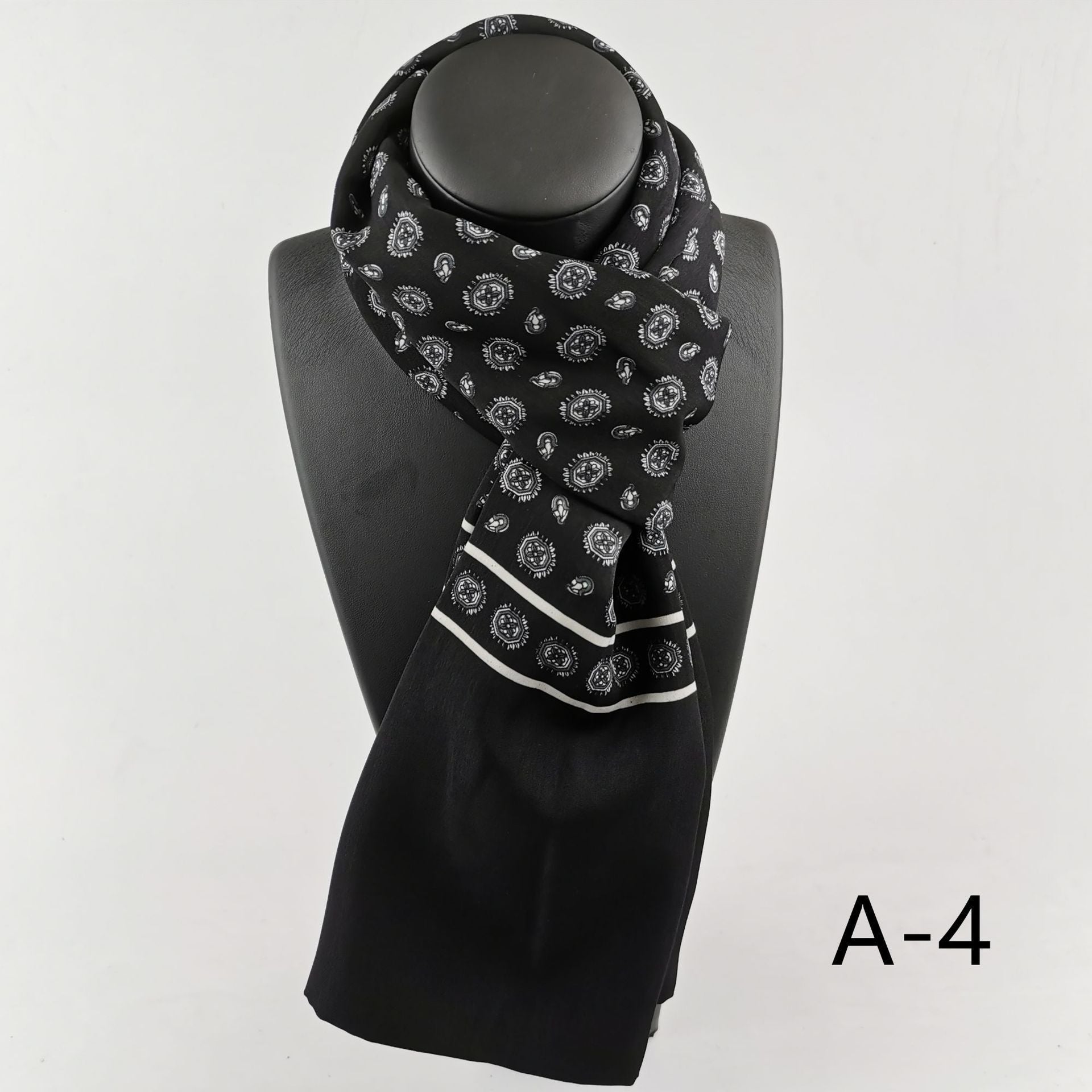 Men’s Double Layer Washed With Cashmere Scarf Warm - A 4 / 130