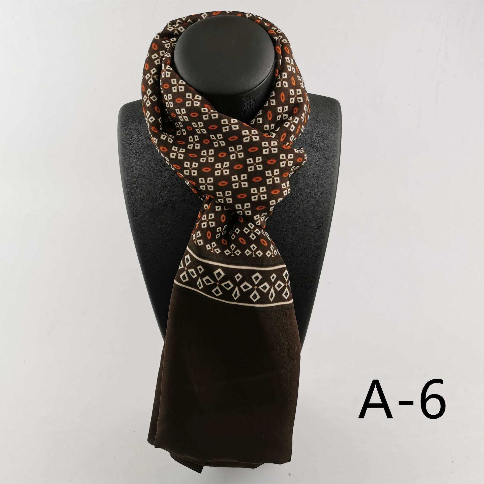 Men’s Double Layer Washed With Cashmere Scarf Warm - A 6 / 130