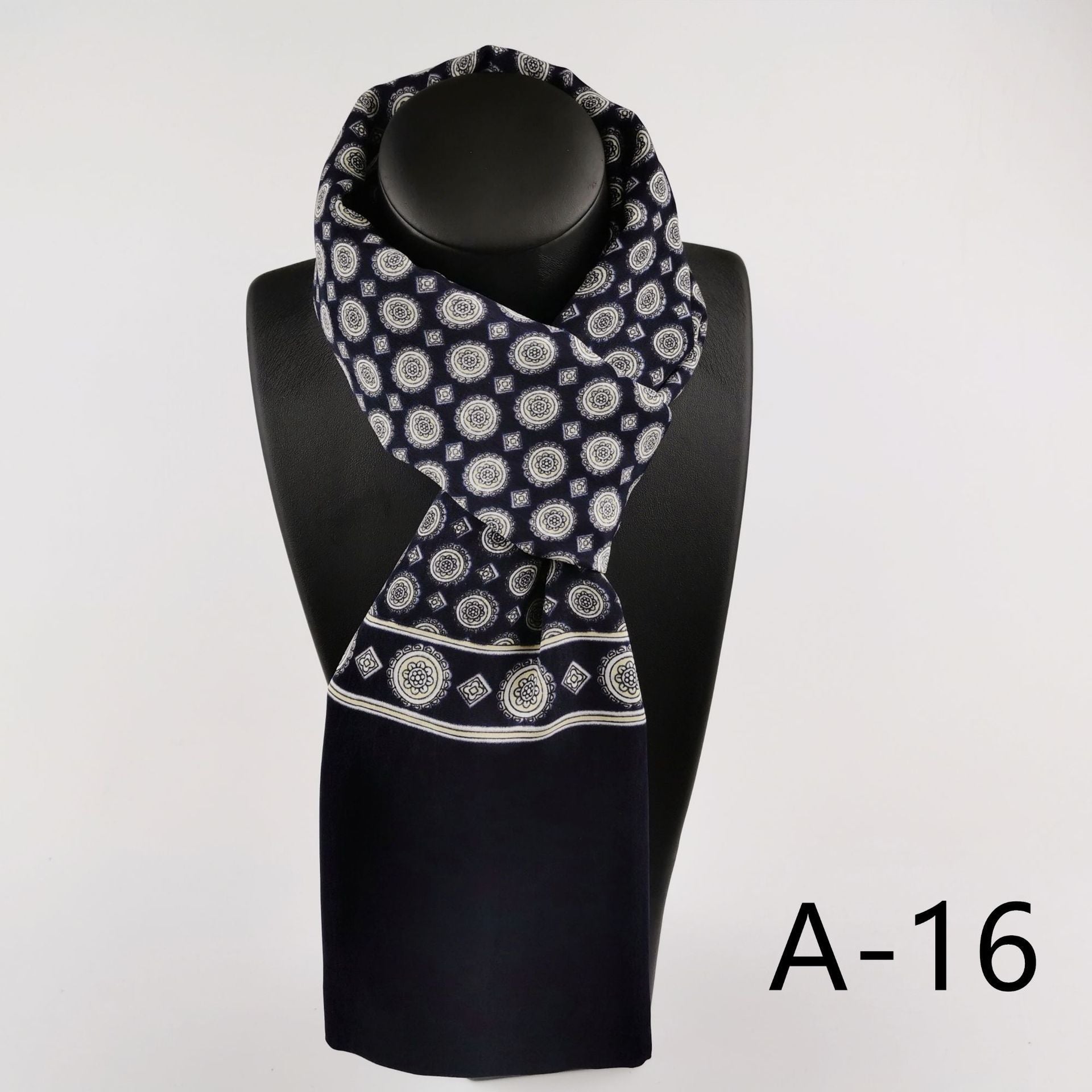 Men’s Double Layer Washed With Cashmere Scarf Warm - A No 16 / 130
