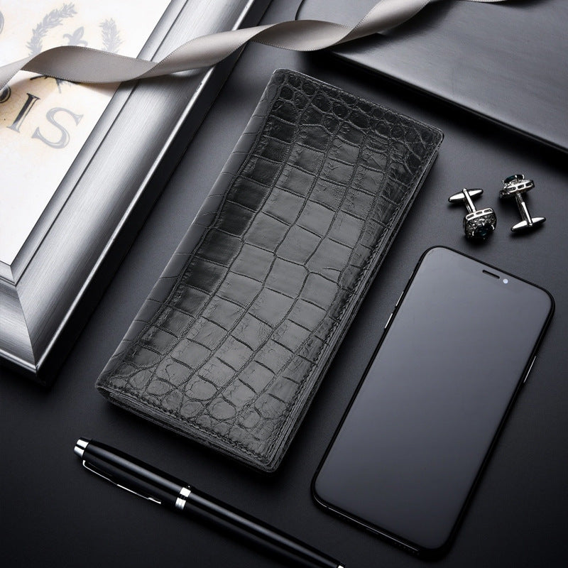 Casual Business Leather Wallet - Black