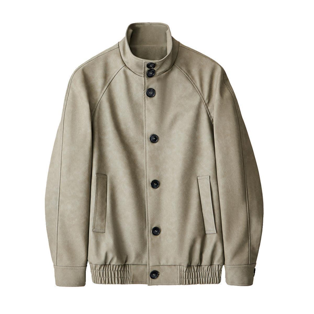 Casual Korean Retro Two-tone Men’s Coat