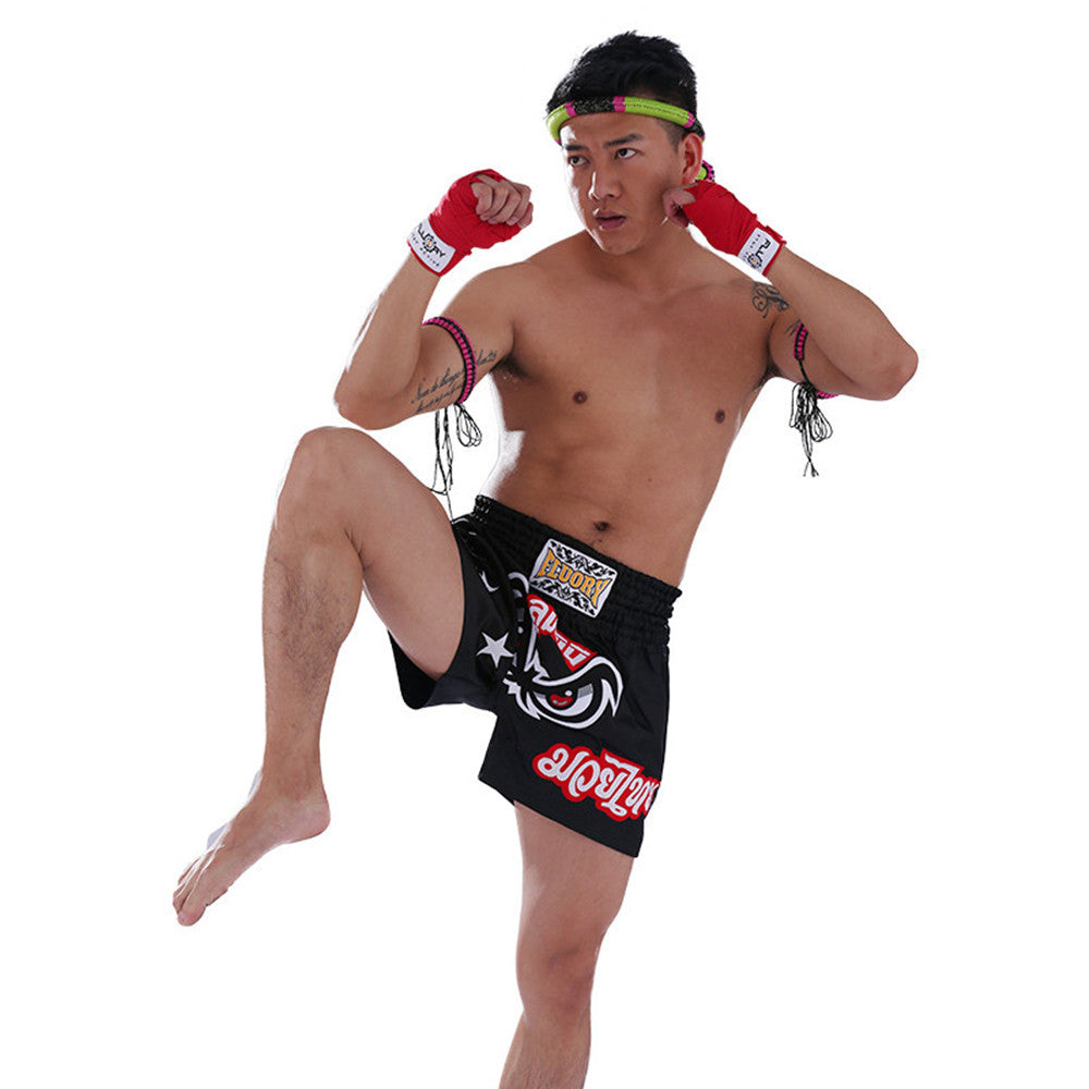 Muay Thai Shorts Sanda Clothing Men’s Free Fight