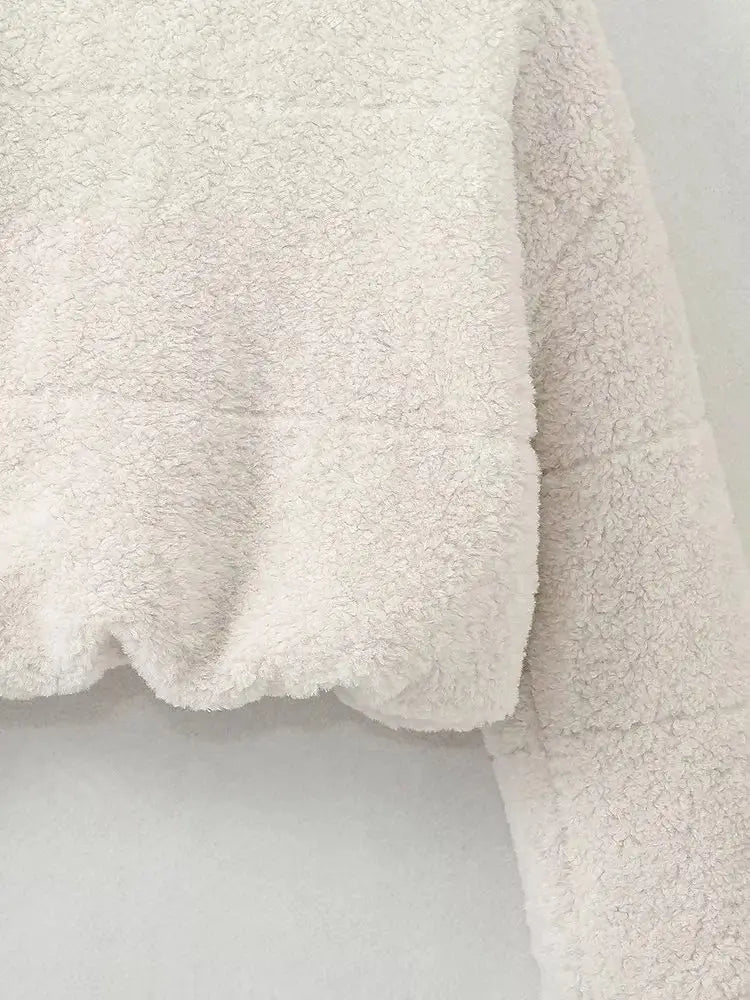 Fleece Short Cotton Jacket Jacket Coat