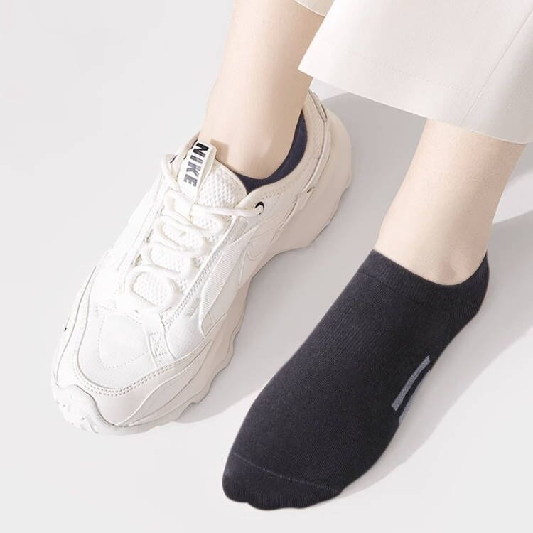 Pure Cotton Breathable Summer Thin Tight Invisible Male Socks