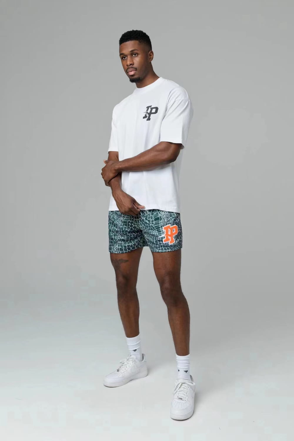 Men’s Sports Quick-drying Cropped Shorts Casual Basketball Running