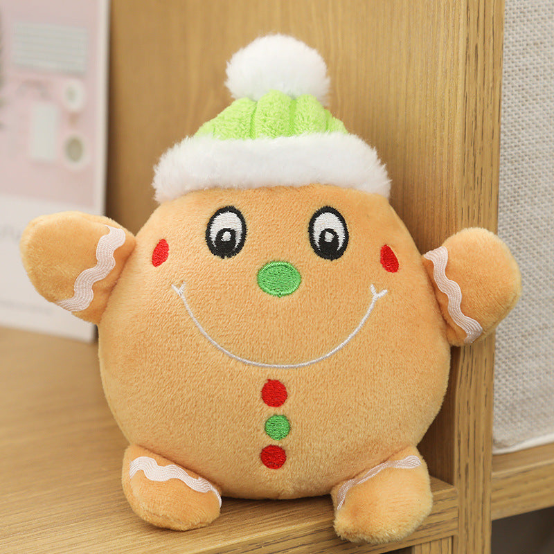 Dog pet plush Christmas toys containing BB - Turmeric Little