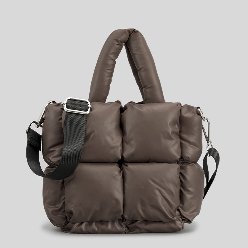 Chromatic Burst Global Luxury Fashion Bag - Coffee / D