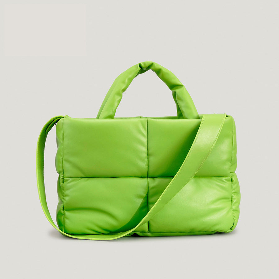 Chromatic Burst Global Luxury Fashion Bag - Grass Green / B